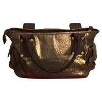 Mulberry Handbag Leather in Gold