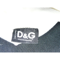 D&G Top en Coton en Blanc