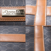 Christian Dior Reisetasche aus Leder in Schwarz