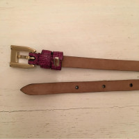Gucci Belt Leather in Fuchsia