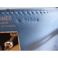 Hermès Handtas Leer in Blauw