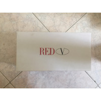 Red (V) Sandalen aus Canvas in Beige