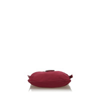 Fendi Umhängetasche aus Baumwolle in Rot