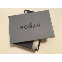 Hogan Sneakers aus Canvas in Weiß