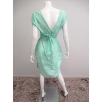 Vionnet Dress Silk in Green