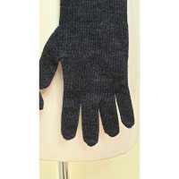 D&G Handschuhe aus Wolle in Grau