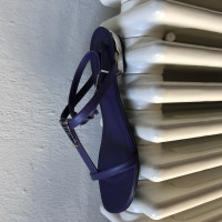 La Perla Sandalen aus Leder in Violett