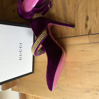 Gucci Pumps/Peeptoes Canvas in Violet