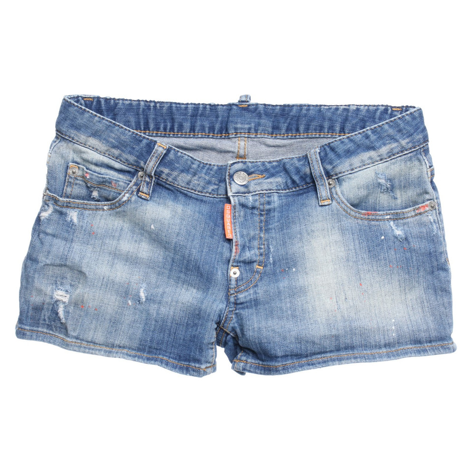 Dsquared2 Shorts aus Baumwolle in Blau