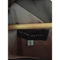 Talbot Runhof Dress Silk in Taupe