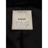 Pinko Veste/Manteau en Laine en Noir