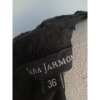 Tara Jarmon Kleid aus Baumwolle in Schwarz
