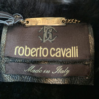 Roberto Cavalli Jacke/Mantel aus Leder
