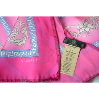Versace Sciarpa in Seta in Rosa