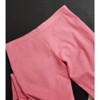 Ermanno Scervino Paire de Pantalon en Coton en Rose/pink