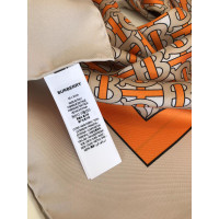 Burberry Sjaal Zijde in Oranje
