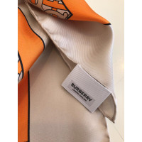 Burberry Scarf/Shawl Silk in Orange