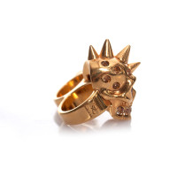 Alexander McQueen Ring in Gold