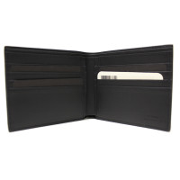 Fendi Täschchen/Portemonnaie aus Leder in Schwarz