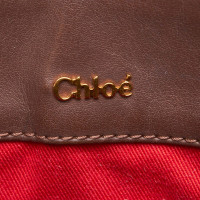 Chloé Umhängetasche aus Leder in Braun