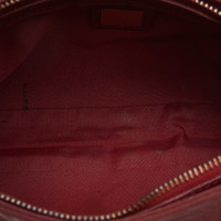Fendi Handtasche aus Canvas in Rot