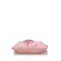 Yves Saint Laurent Tote bag Canvas in Roze