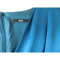 Hugo Boss Robe en Soie en Bleu