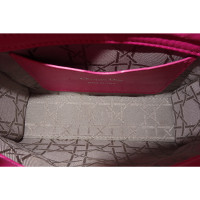 Christian Dior Handtasche aus Leder in Rosa / Pink