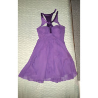Versace For H&M Kleid aus Seide in Violett