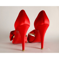 Christian Louboutin Pumps/Peeptoes in Rot