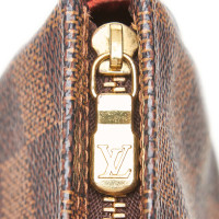 Louis Vuitton Handtas Leer in Bruin