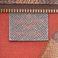 Louis Vuitton Handtas Leer in Bruin