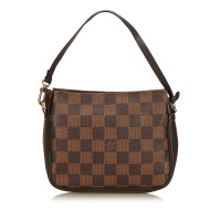 Louis Vuitton Handtas Leer in Bruin