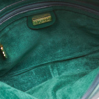 Gucci Umhängetasche aus Leder in Grün