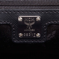 Mcm Handtasche aus Leder in Schwarz