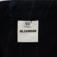 Jil Sander Trousers Wool in Blue