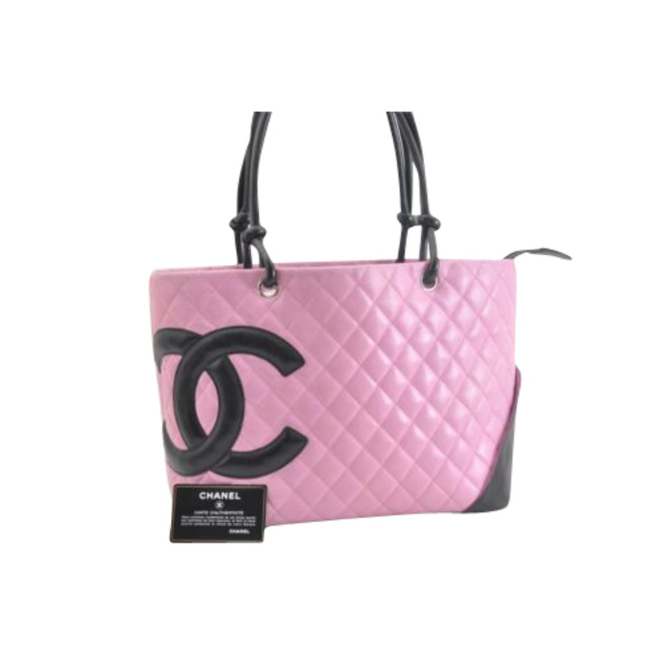 Chanel Tote bag in Pelle verniciata in Rosa
