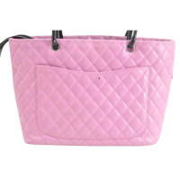 Chanel Tote Bag aus Lackleder in Rosa / Pink