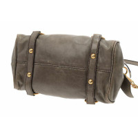 Miu Miu Handbag Leather in Khaki