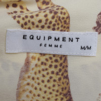 Equipment Zijden blouse met dierlijke ontwerp