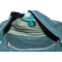 Fendi Handtasche aus Baumwolle in Grün