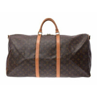 Louis Vuitton Keepall aus Canvas in Braun