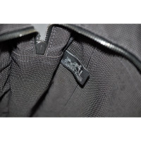 Hermès Handtasche aus Canvas in Grau