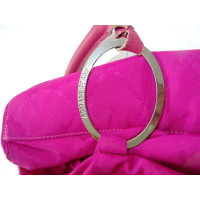 Armani Jeans Schoudertas Canvas in Roze