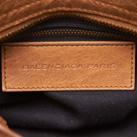 Balenciaga Umhängetasche aus Leder in Braun