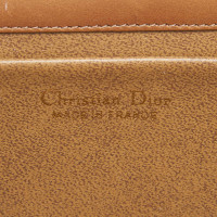 Christian Dior Umhängetasche aus Leder in Braun