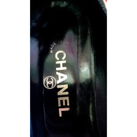 Chanel Pumps/Peeptoes aus Leder in Creme