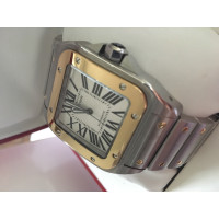 Cartier Armbanduhr aus Stahl in Gold