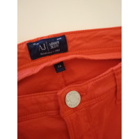 Armani Jeans Broeken in Rood