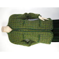 Chanel Suit Wool in Green
